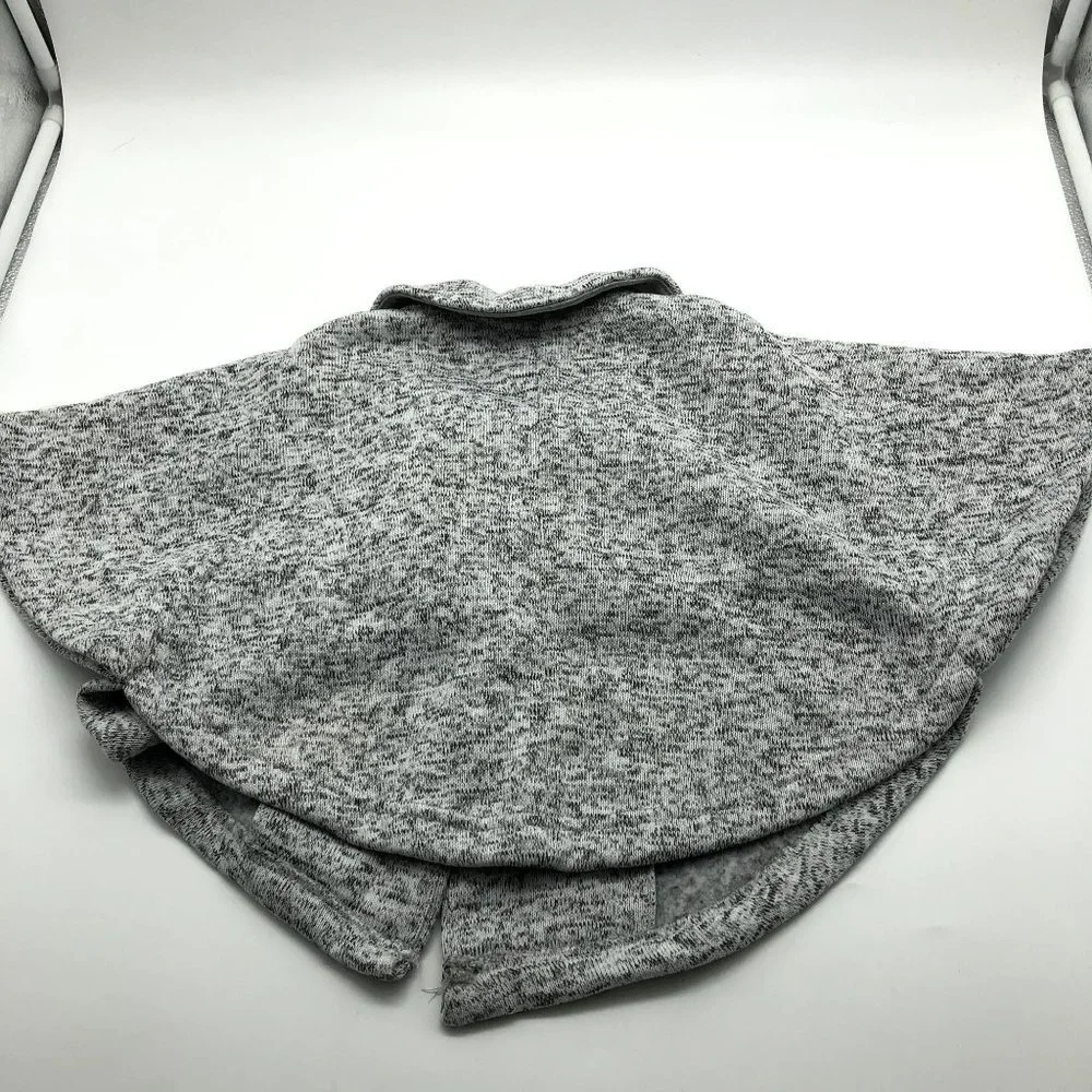 Max‎ Studio Girls 24M Gray Poncho Sweater Jacket Fall Winter Coat